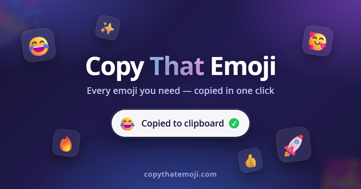 Copy and Paste Emojis - Full Emoji List | Copy That Emoji